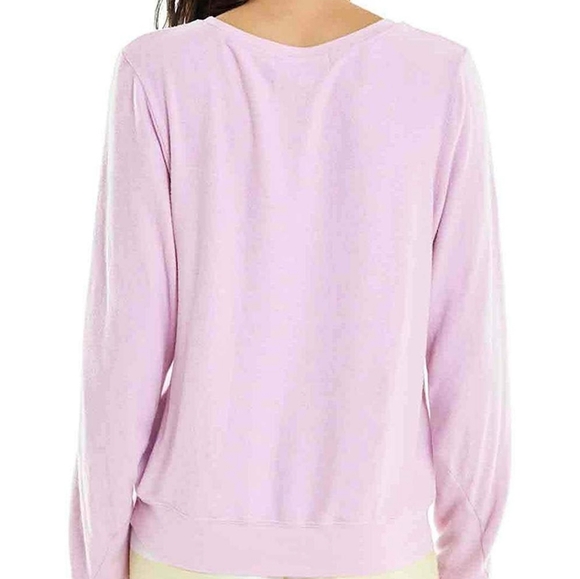 Wildfox Wine Is My Yoga Sweatshirt - Picture 3 of 4